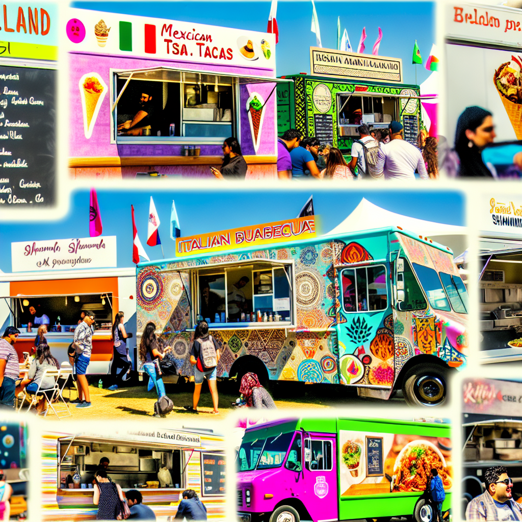 Diverse Food Truck Branding Styles