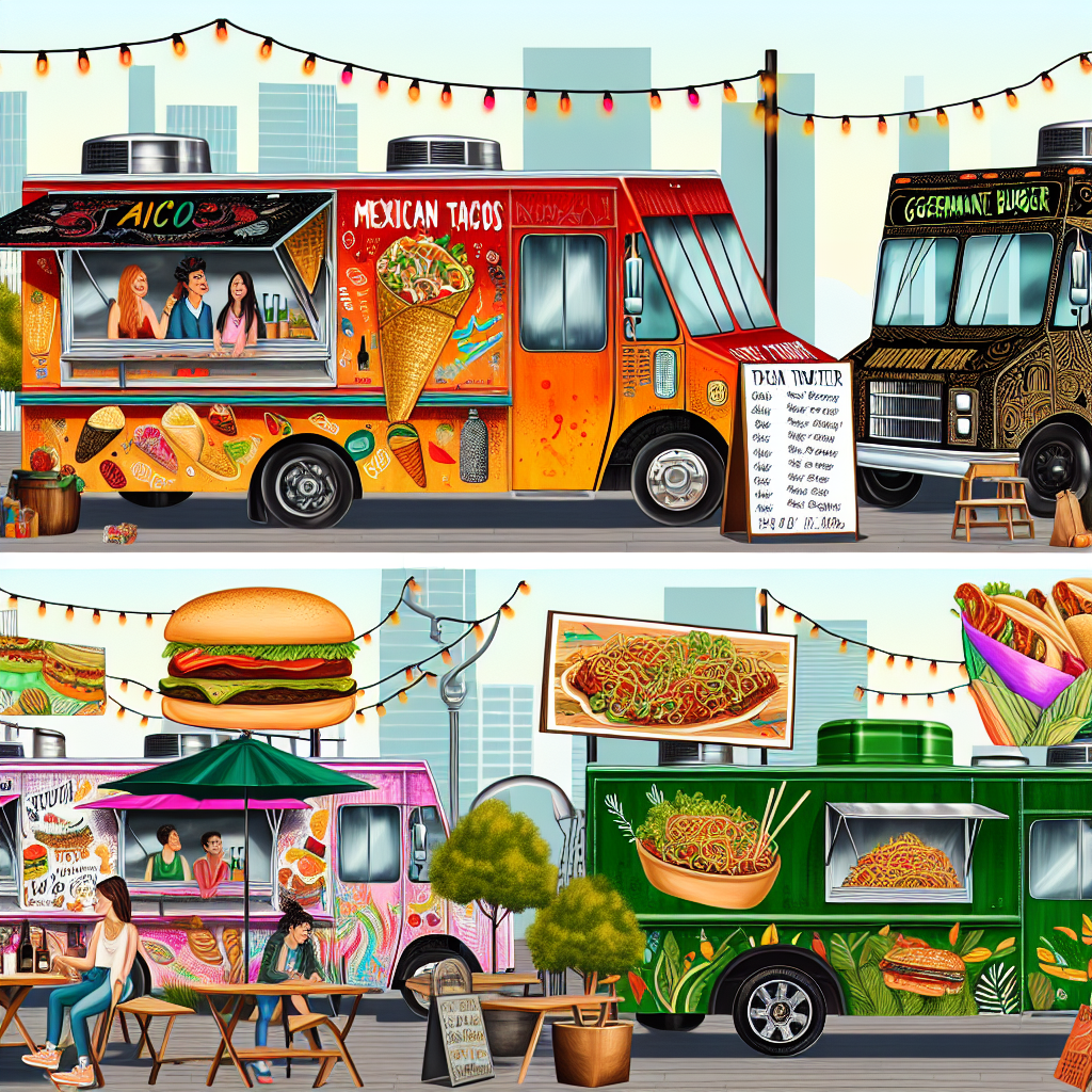 Diverse Food Truck Branding Styles