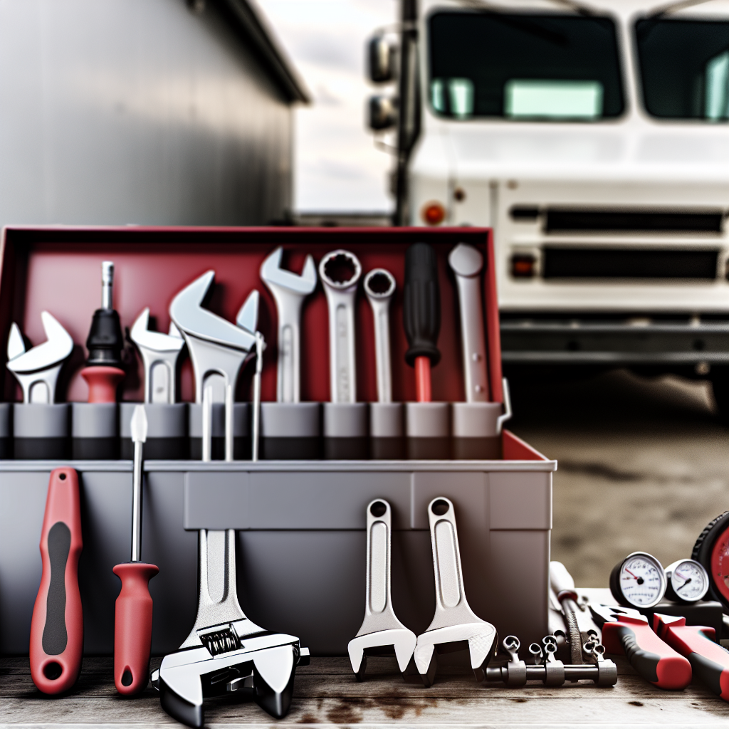 Food truck maintenance tools