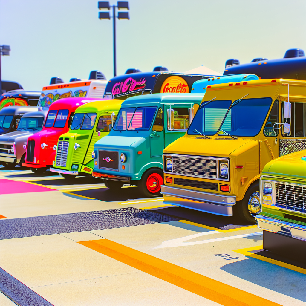 Food truck models collection