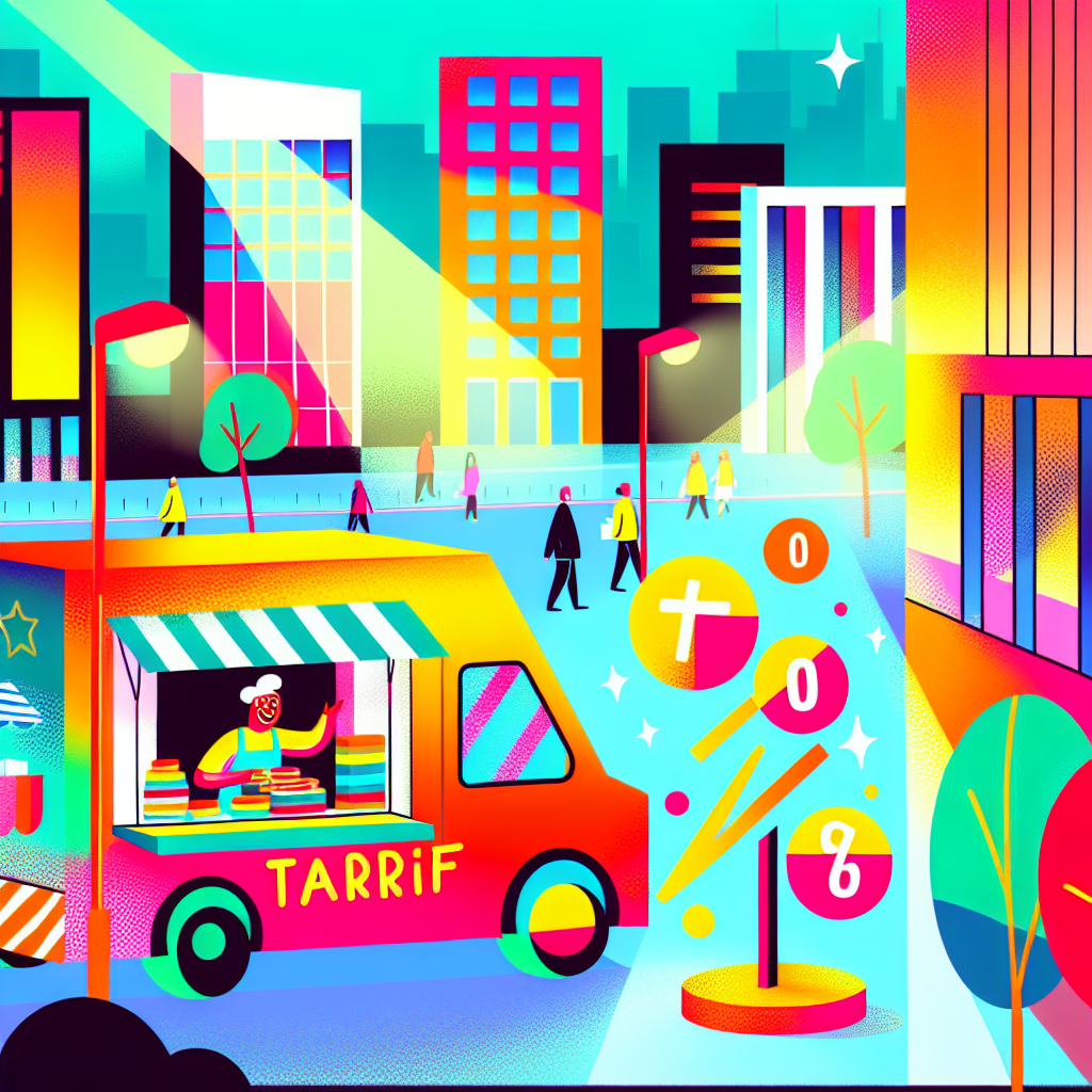 Visual Representation of Tariffs Affecting Food Trucks