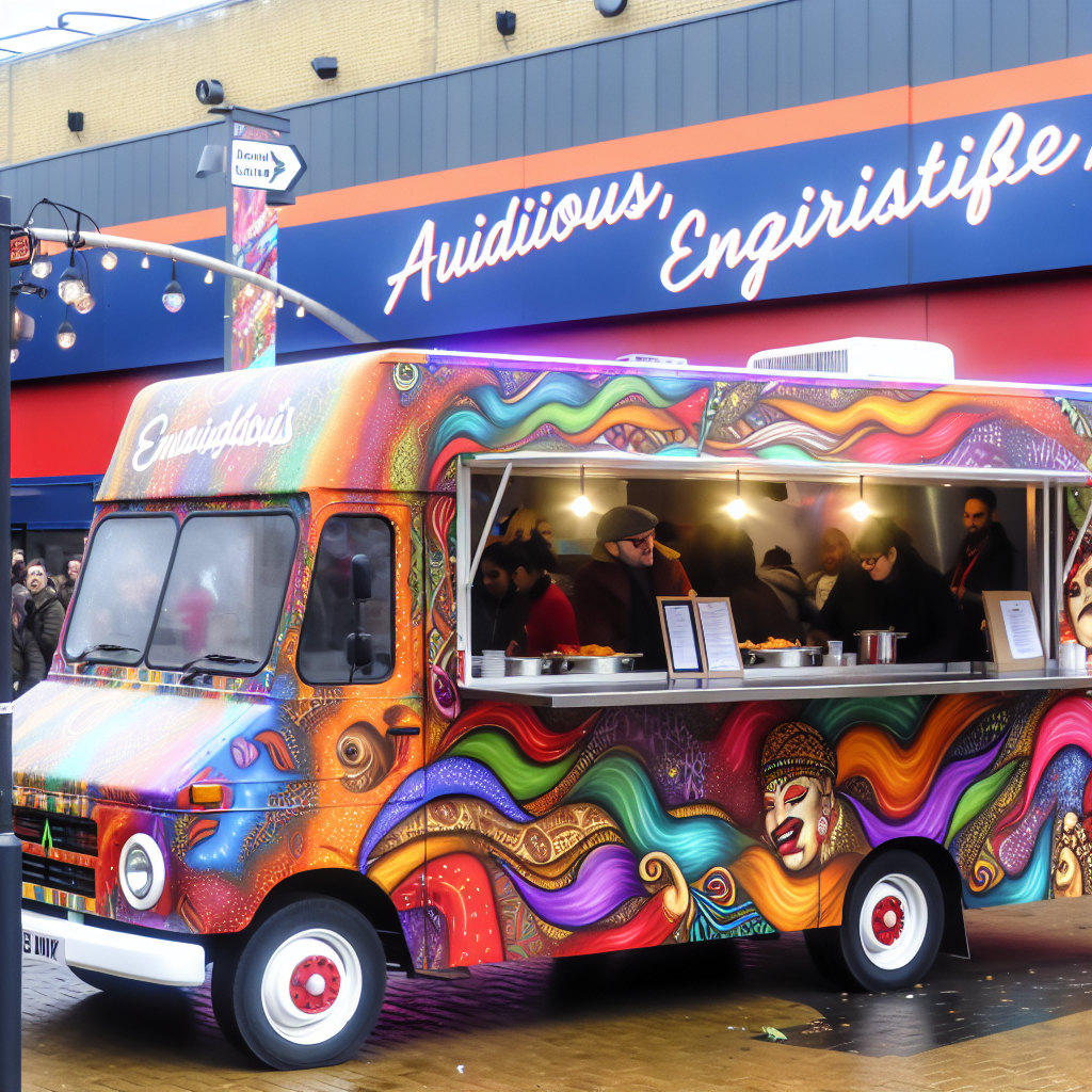 Vibrant Food Truck Branding