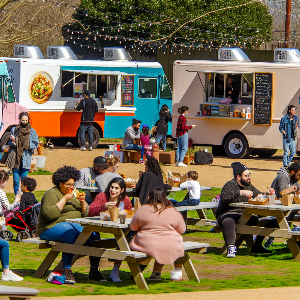 Food Truck Scene Overview