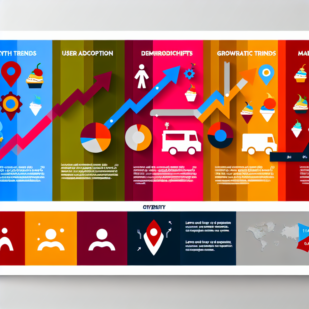 Food Truck User Adoption Infographic