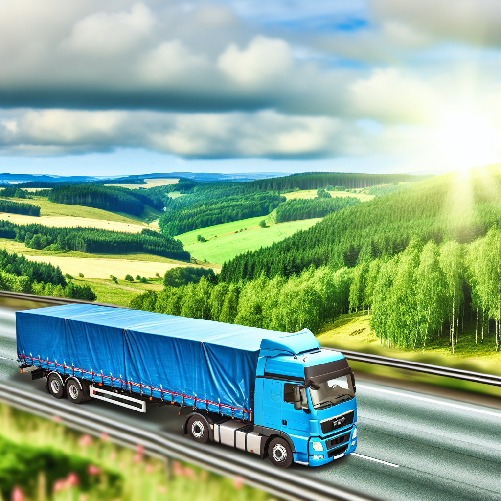 Flatbed truck journey