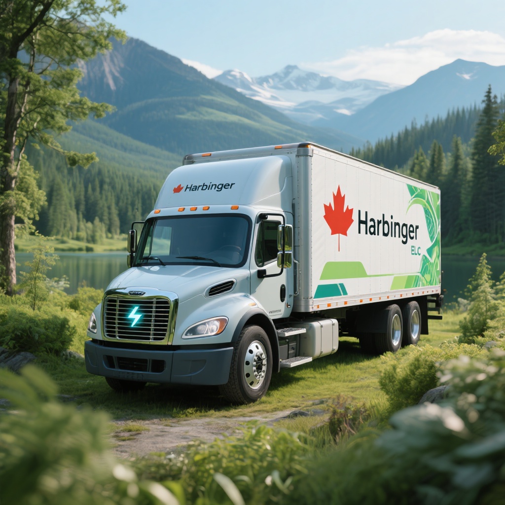 Image of Harbinger electric truck