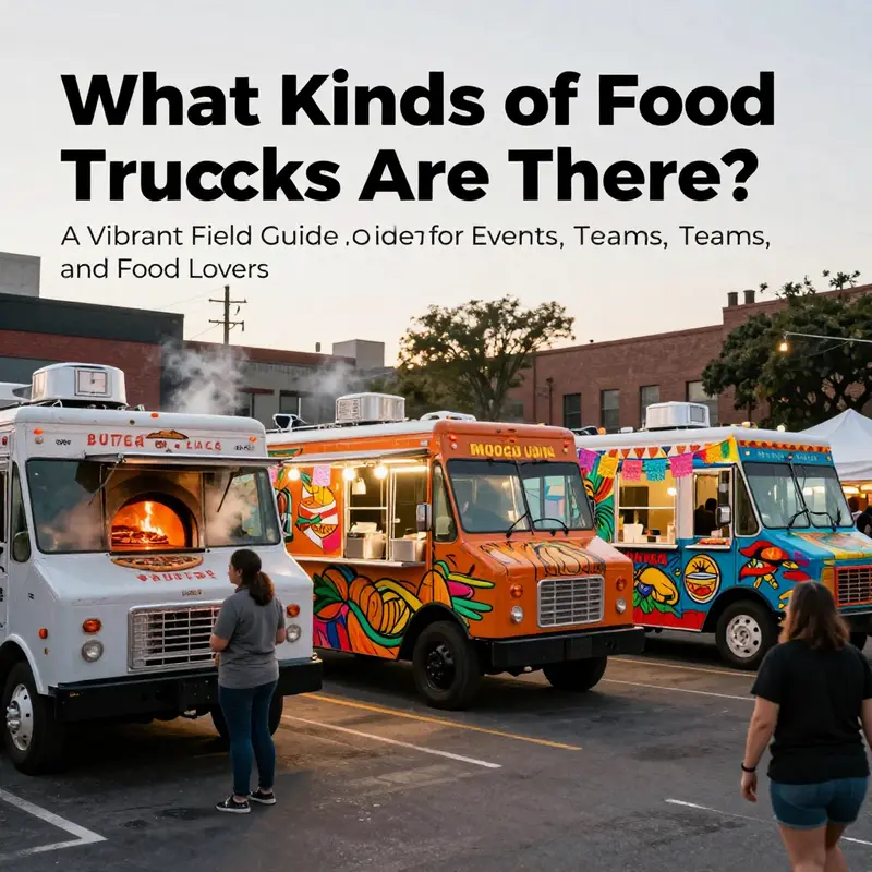 Iconic core-category trucks showcase pizza, burgers, and Mexican/Latin favorites in a lively event lineup.
