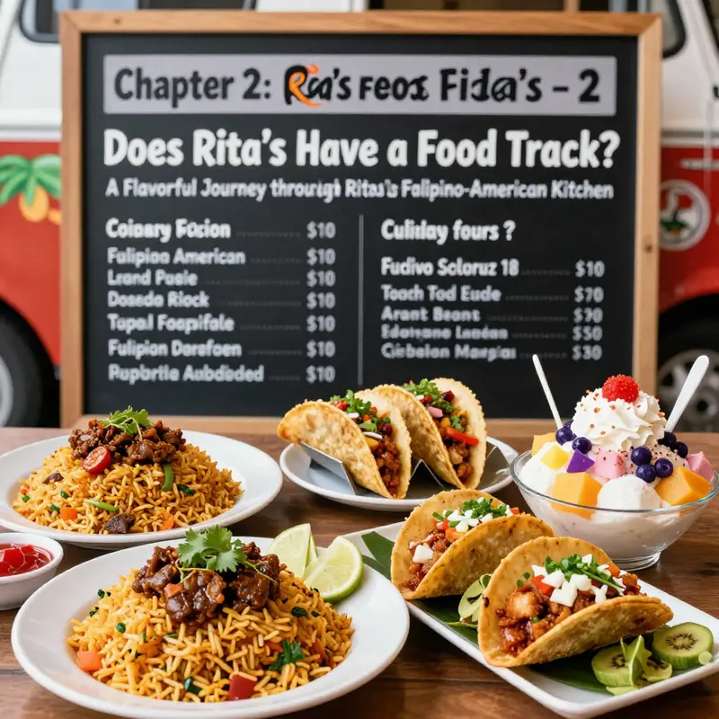 Rita’s Food Truck demonstrates its mobile presence and operating model in a busy event setting.