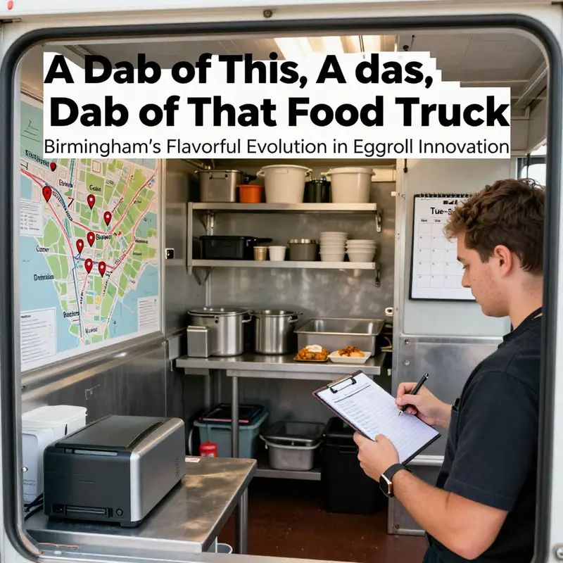 Origins of the concept and the menu innovation on display as the truck welcomes planners and guests.