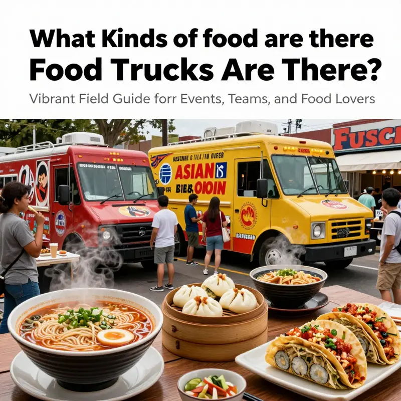 Iconic core-category trucks showcase pizza, burgers, and Mexican/Latin favorites in a lively event lineup.