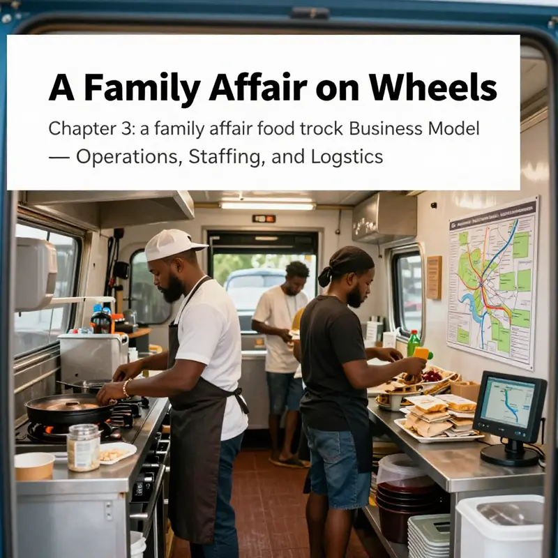 A Family Affair Food Truck serving East Brewton neighbors at a local Forrest Ave corner.