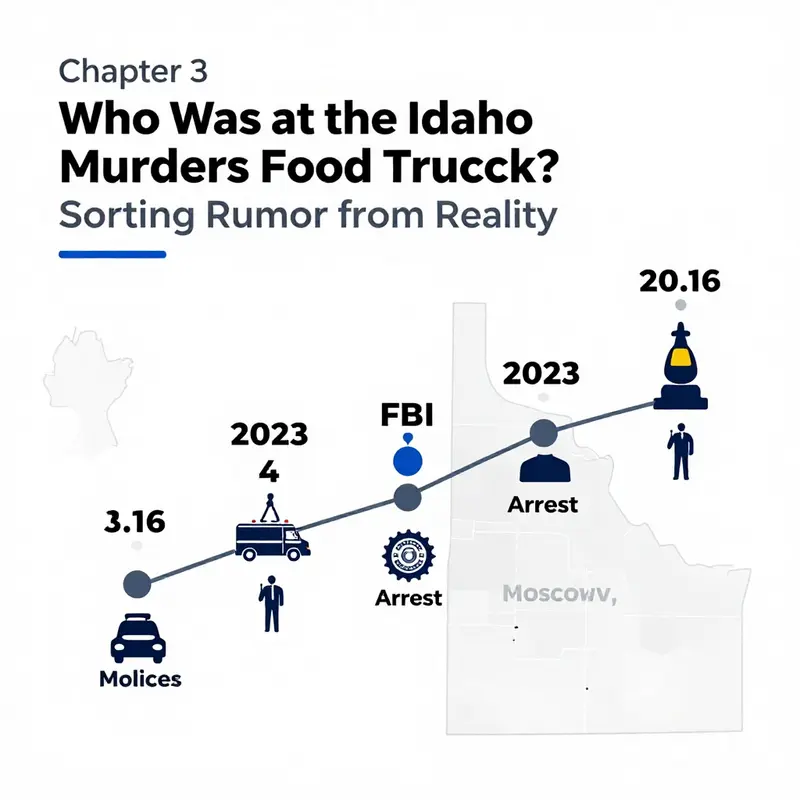 Clarifying how rumors about a ‘food truck’ emerged and what the official case scope actually covers.