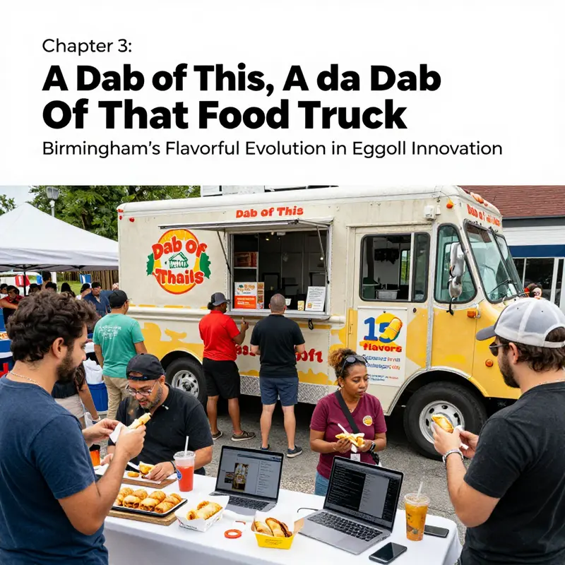 Origins of the concept and the menu innovation on display as the truck welcomes planners and guests.