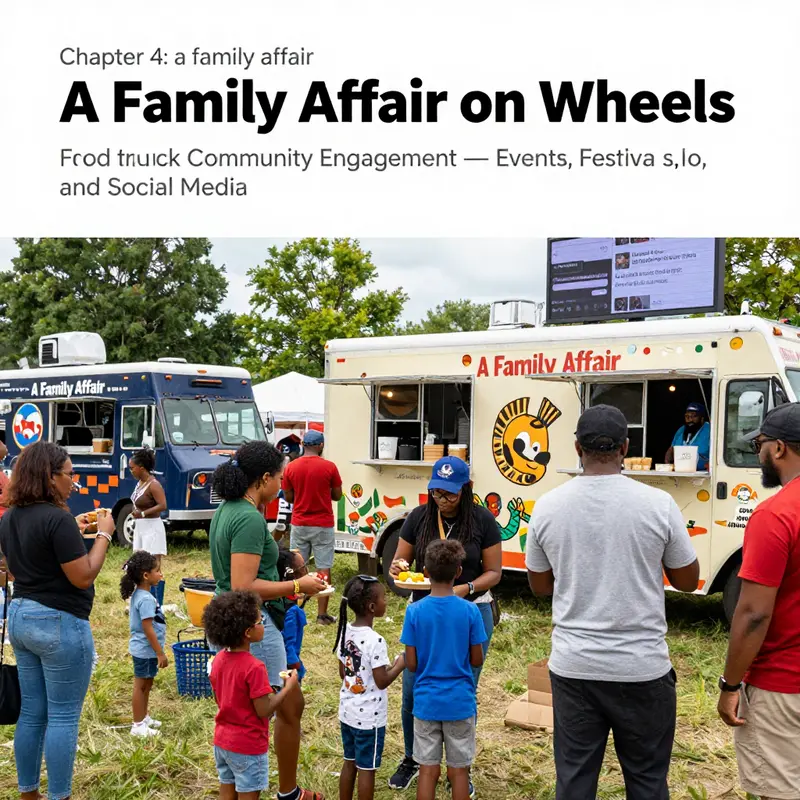 A Family Affair Food Truck serving East Brewton neighbors at a local Forrest Ave corner.