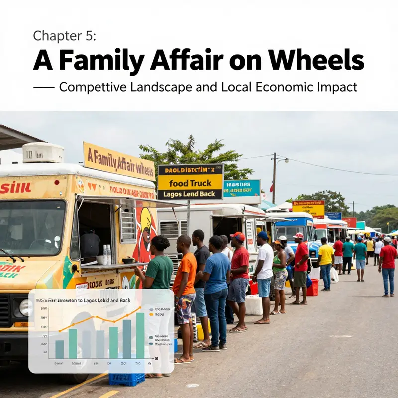 A Family Affair Food Truck serving East Brewton neighbors at a local Forrest Ave corner.