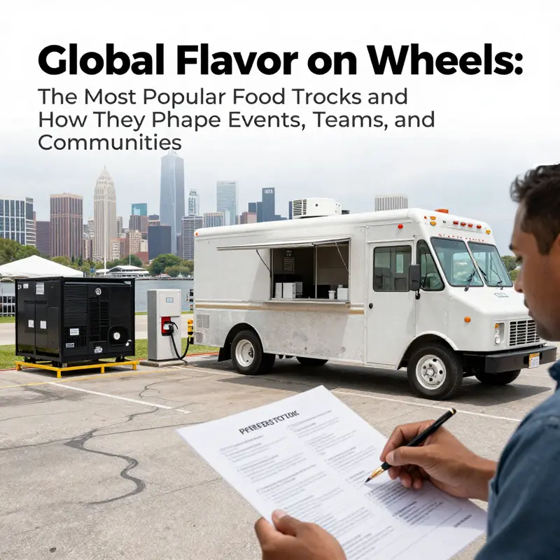 Iconic trucks from around the world demonstrate why the most popular food trucks matter to events, communities, and brand-building.