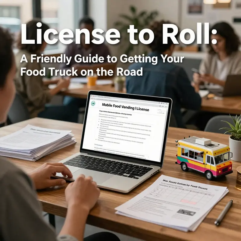 Key permits and the step-by-step path to securing a Mobile Food Vending License.