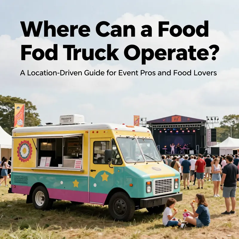 A bustling city lunch scene in a business district, where a food truck draws office workers for quick, flavorful bites.