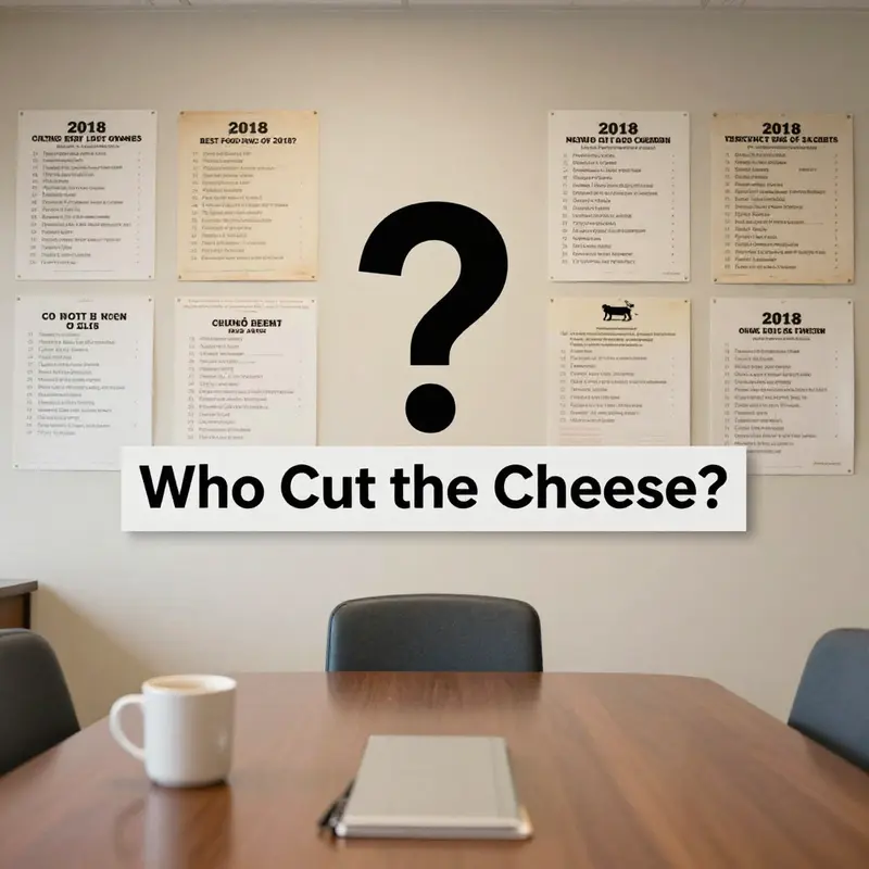 Archivists review 2018 awards for a missing ‘Who Cut the Cheese’ entry.