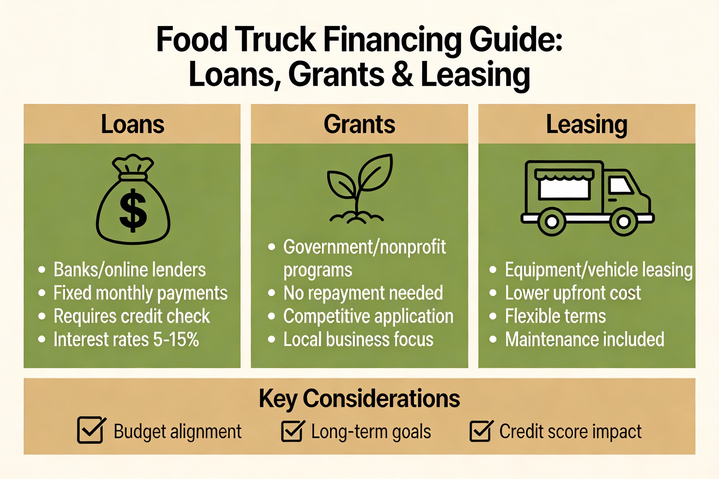 Food Truck Financing Options
