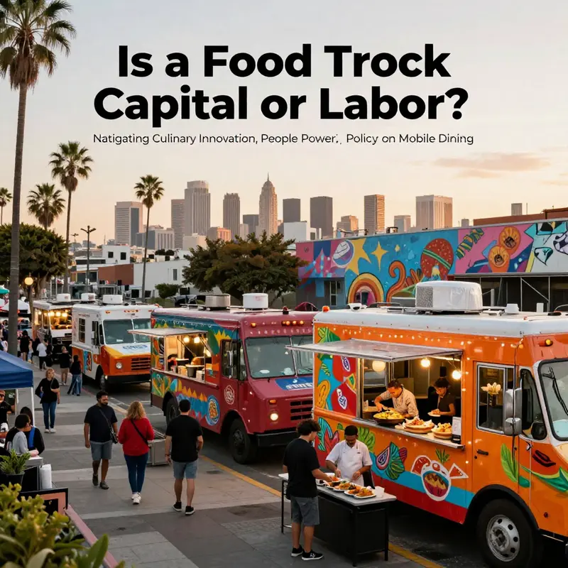 Los Angeles’ culinary innovation thrives on the intersection of mobile kitchens, diverse cuisines, and entrepreneurial boldness.