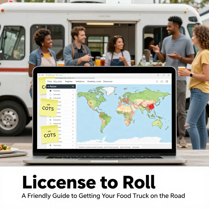 Key permits and the step-by-step path to securing a Mobile Food Vending License.