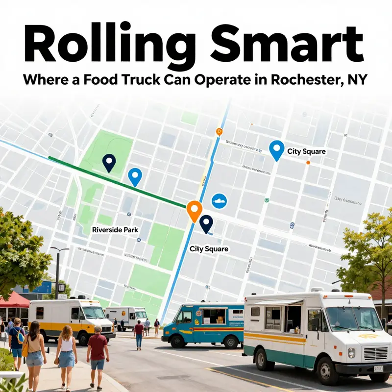 Understanding Rochester’s permit landscape is the first step to a compliant food truck operation.
