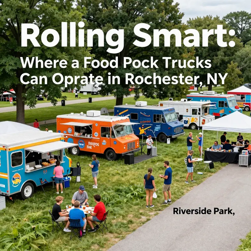 Understanding Rochester’s permit landscape is the first step to a compliant food truck operation.