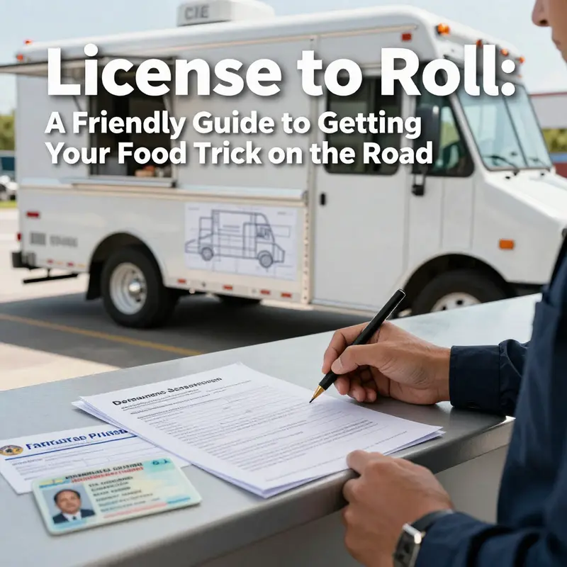 Key permits and the step-by-step path to securing a Mobile Food Vending License.