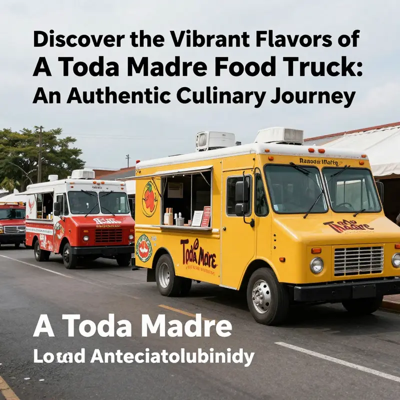 The A Toda Madre Food Truck captures the essence of community dining with delicious urban Mexican food.