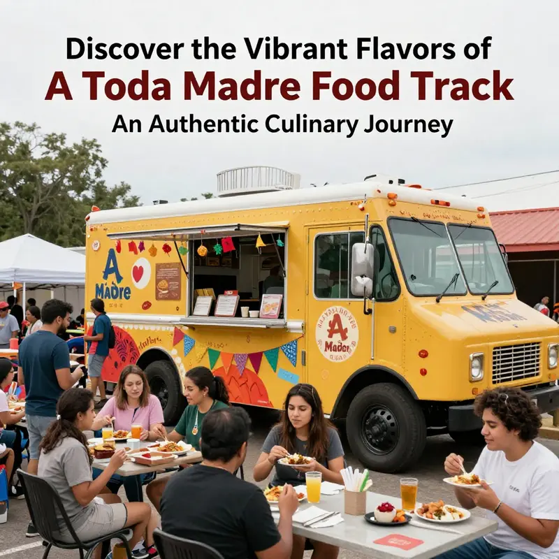 The A Toda Madre Food Truck captures the essence of community dining with delicious urban Mexican food.