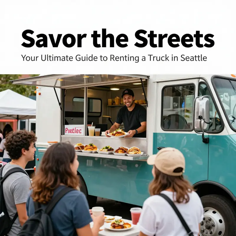 Event planners focus on selecting the right food truck for their needs amidst a bustling Seattle food truck scene.