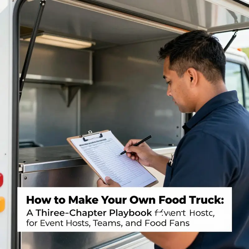 A collaborative session to define concept, branding, and validate market fit for a new food truck.