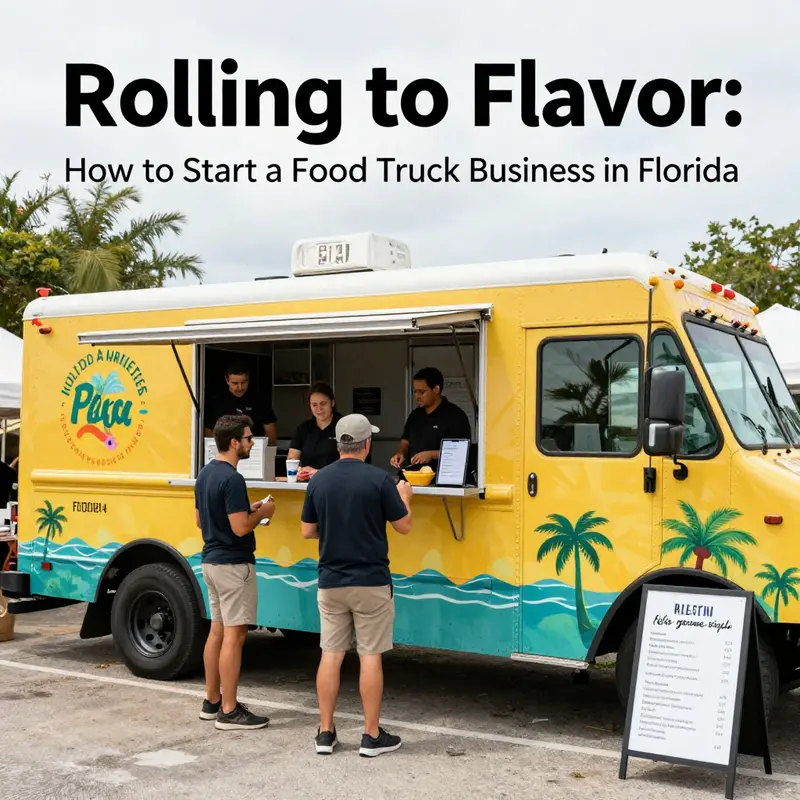 Market research and niche definition for a Florida food truck build around a chosen audience.