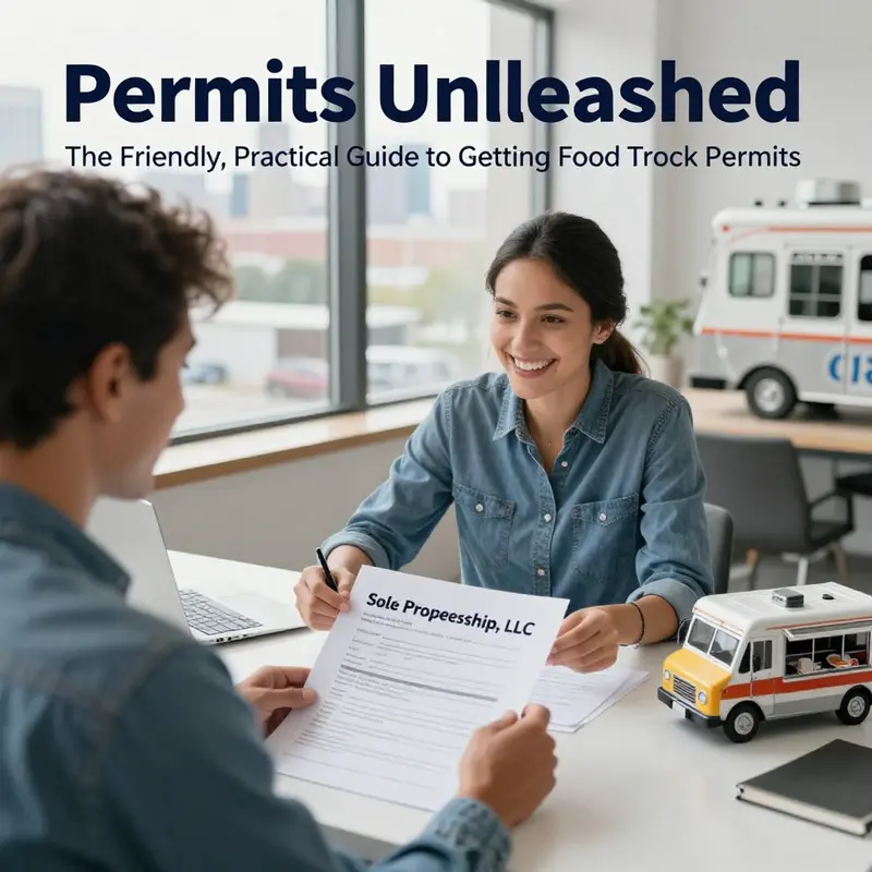 Foundational steps: registering the business and choosing a legal structure set the stage for every permit that follows.