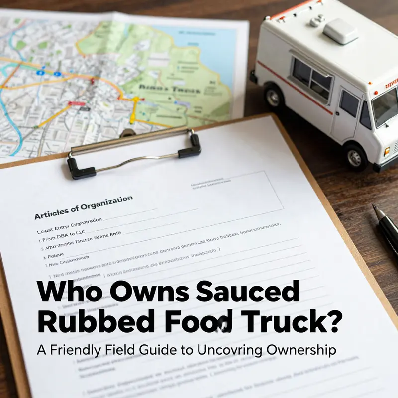 Public records and disclosures are examined to illuminate ownership signals for Sauced and Rubbed.