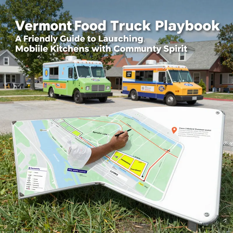 Visualizing the legal and registration foundations for a Vermont food truck.