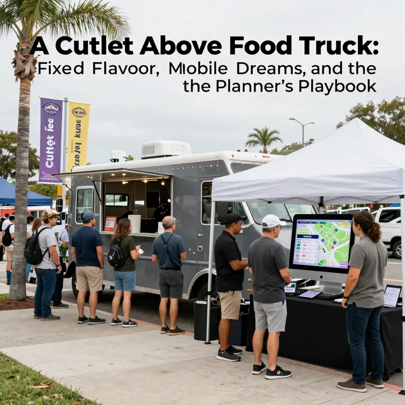 Fixed-location flavor, local loyalty, and a plan for future mobility converge as planners assess a Cutlet Above’s current footprint.