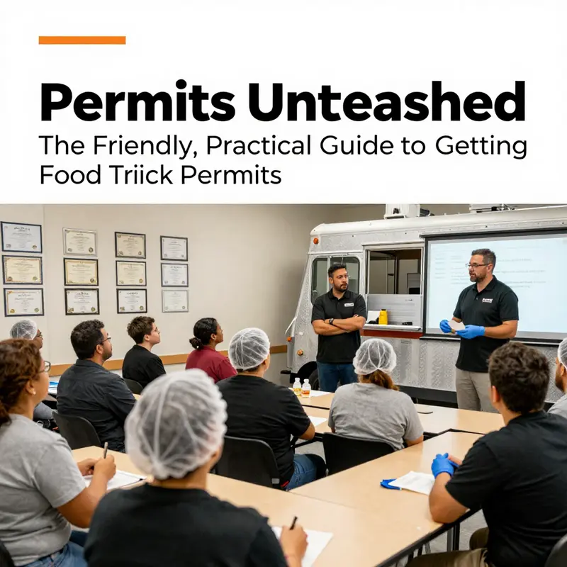 Foundational steps: registering the business and choosing a legal structure set the stage for every permit that follows.