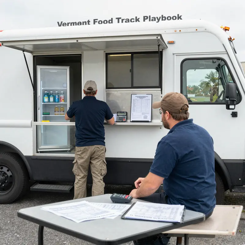 Visualizing the legal and registration foundations for a Vermont food truck.