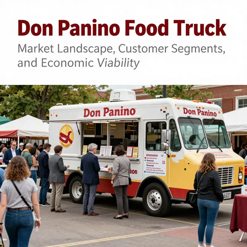 Branding-driven concept with authentic Italian panini in a high-velocity street-food setup.