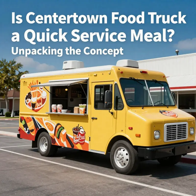 Exploring the diverse offerings of Centertown Food Truck as quick service meals.