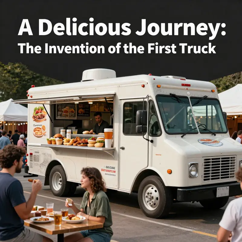 The vibrant world of food trucks today, showcasing the evolution from their historical roots.