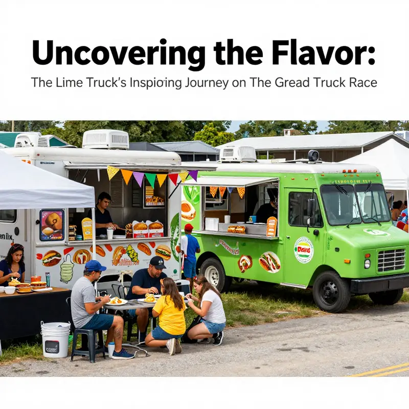 The Lime Truck team celebrates their triumphant win on The Great Food Truck Race, showcasing their dedication to fresh ingredients.