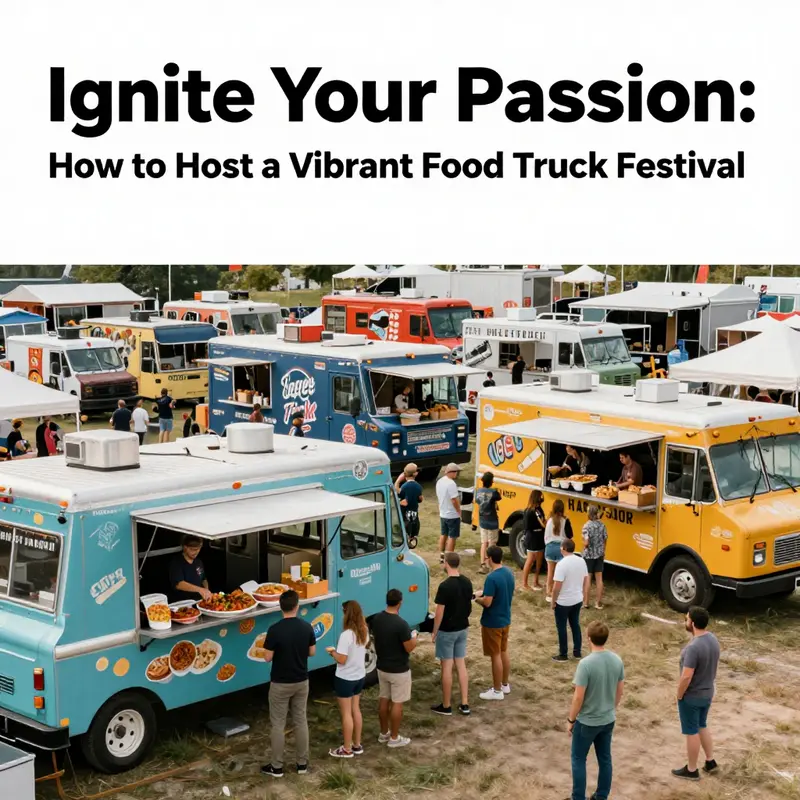 A brainstorming session focused on defining the goals and vision for a food truck festival.