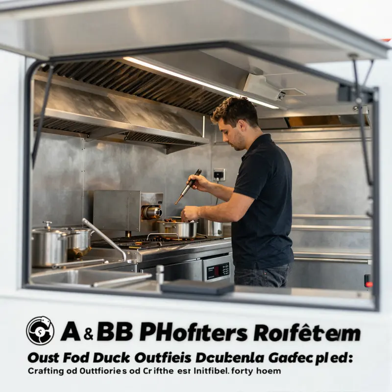 A & B Food Truck Outfitters’ bustling workshop in Thomastown, Victoria.