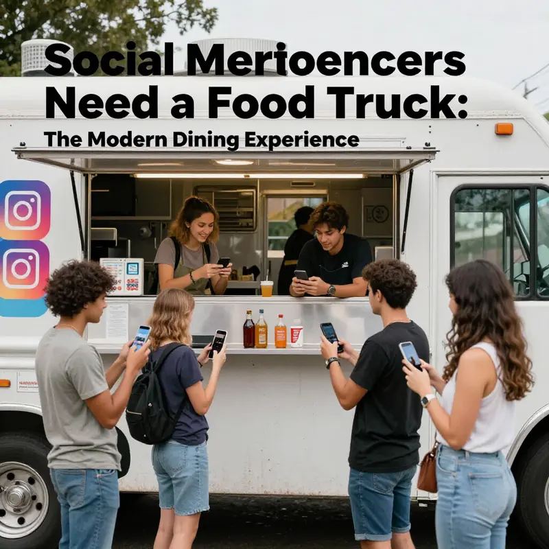 Food trucks provide accessible dining options in urban settings, ideal for people on the go.