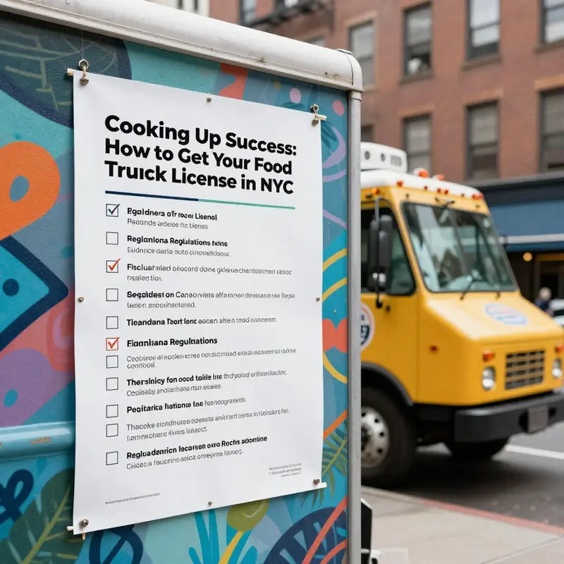 Exploring the essential steps to secure a food truck license in NYC.