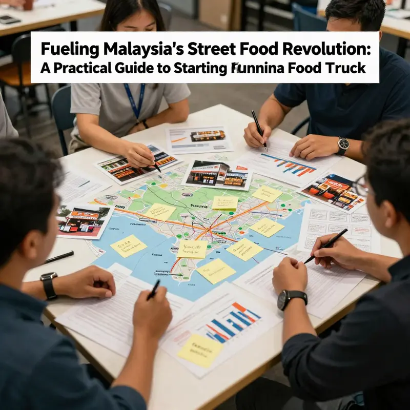 Health and licensing checks illustrate the regulatory essentials for Malaysian food trucks.