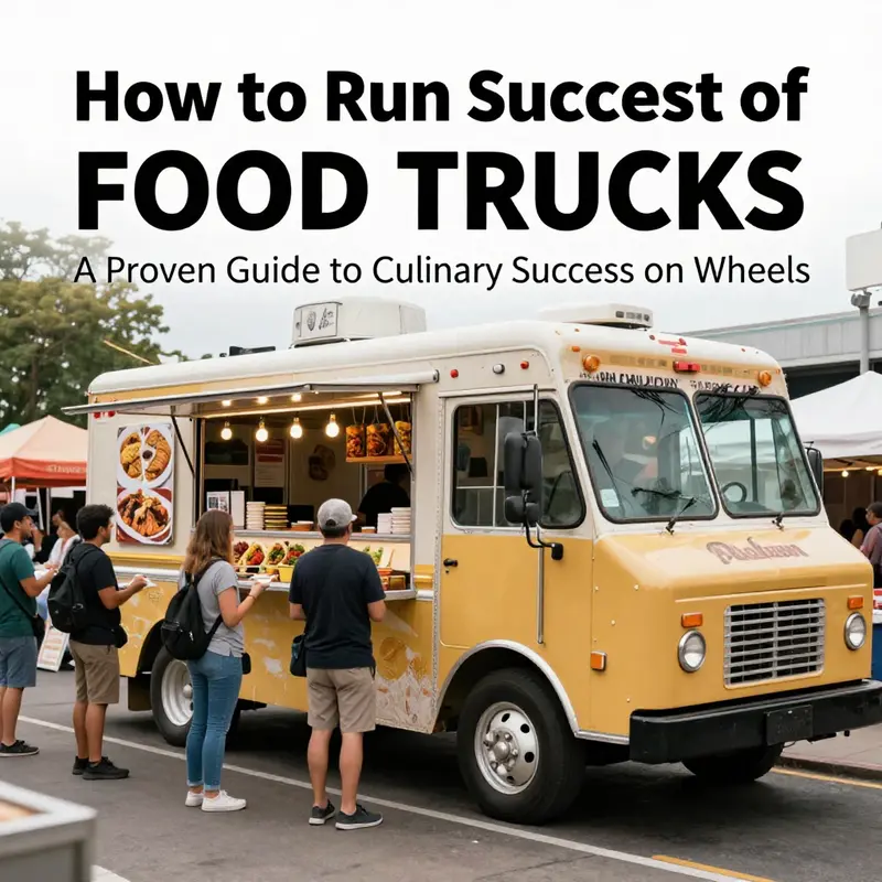 Engaging customers with unique culinary offerings while showcasing the truck’s brand identity.